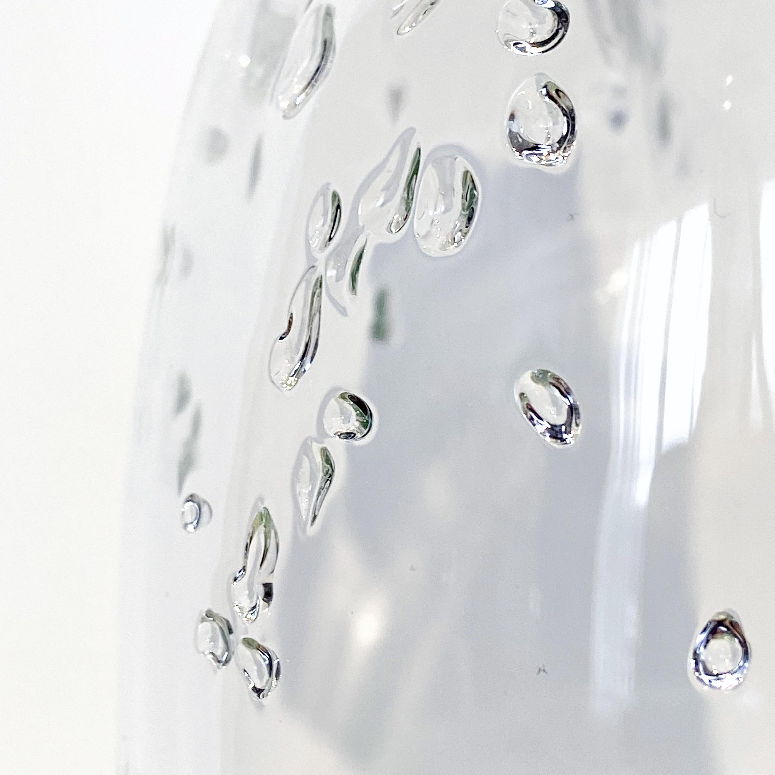 Contemporary Blown Glass: Water Bag III For Sale 1