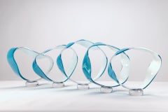 Surge - Abstract glass sculpture installation