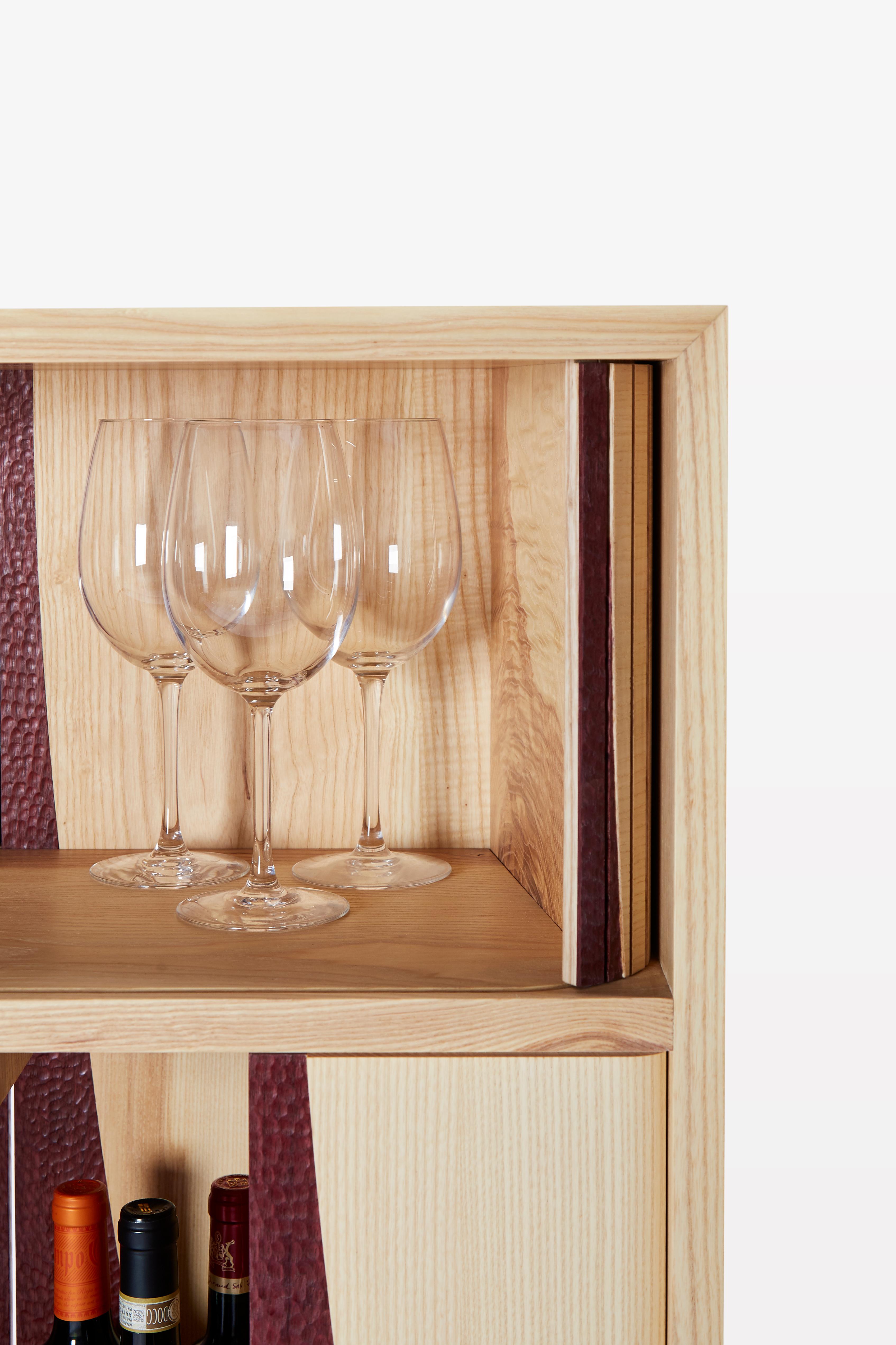 Dylan Moore Studio, Wine Cabinet I For Sale 7