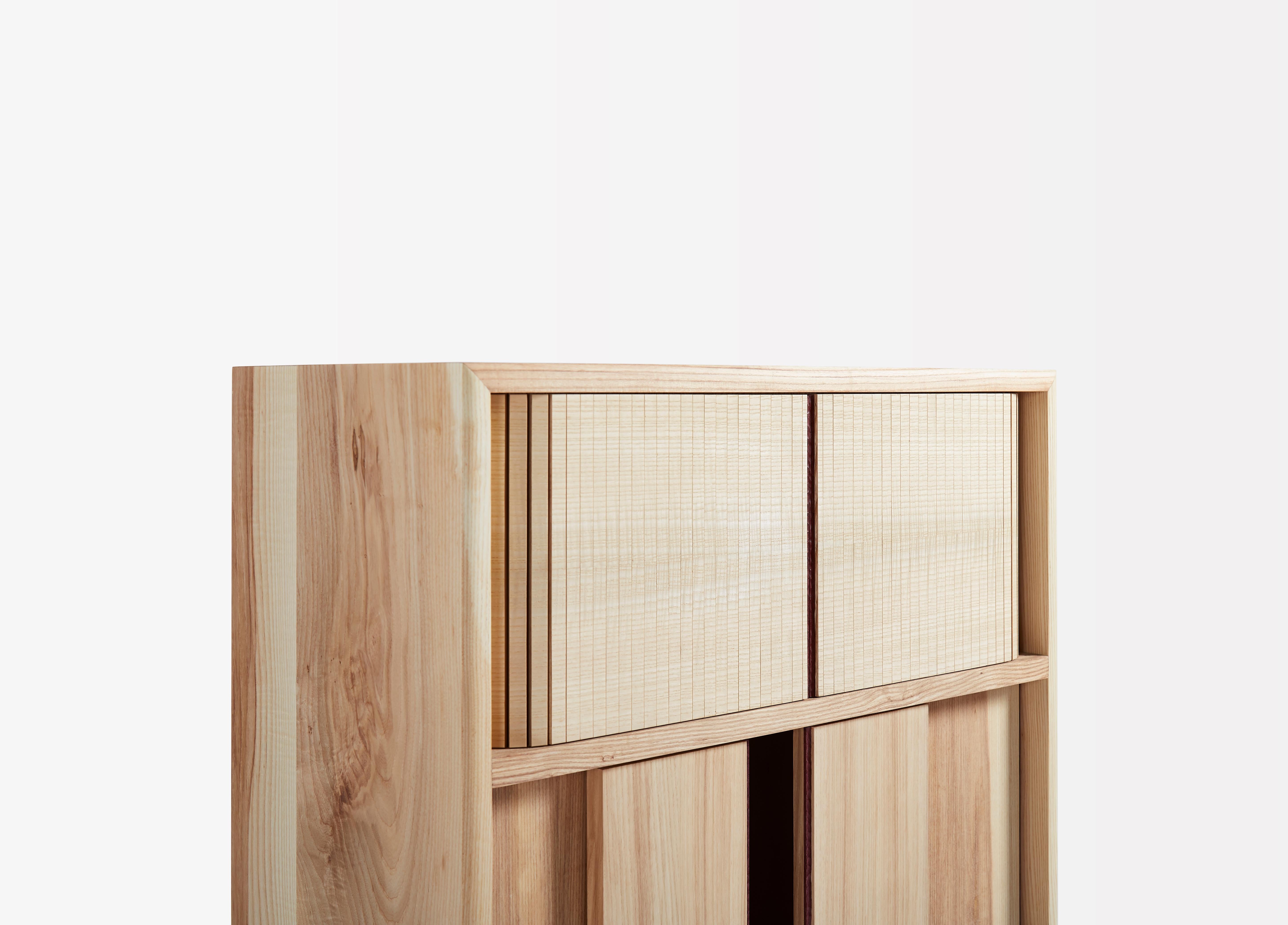 Woodwork Dylan Moore Studio, Wine Cabinet II For Sale