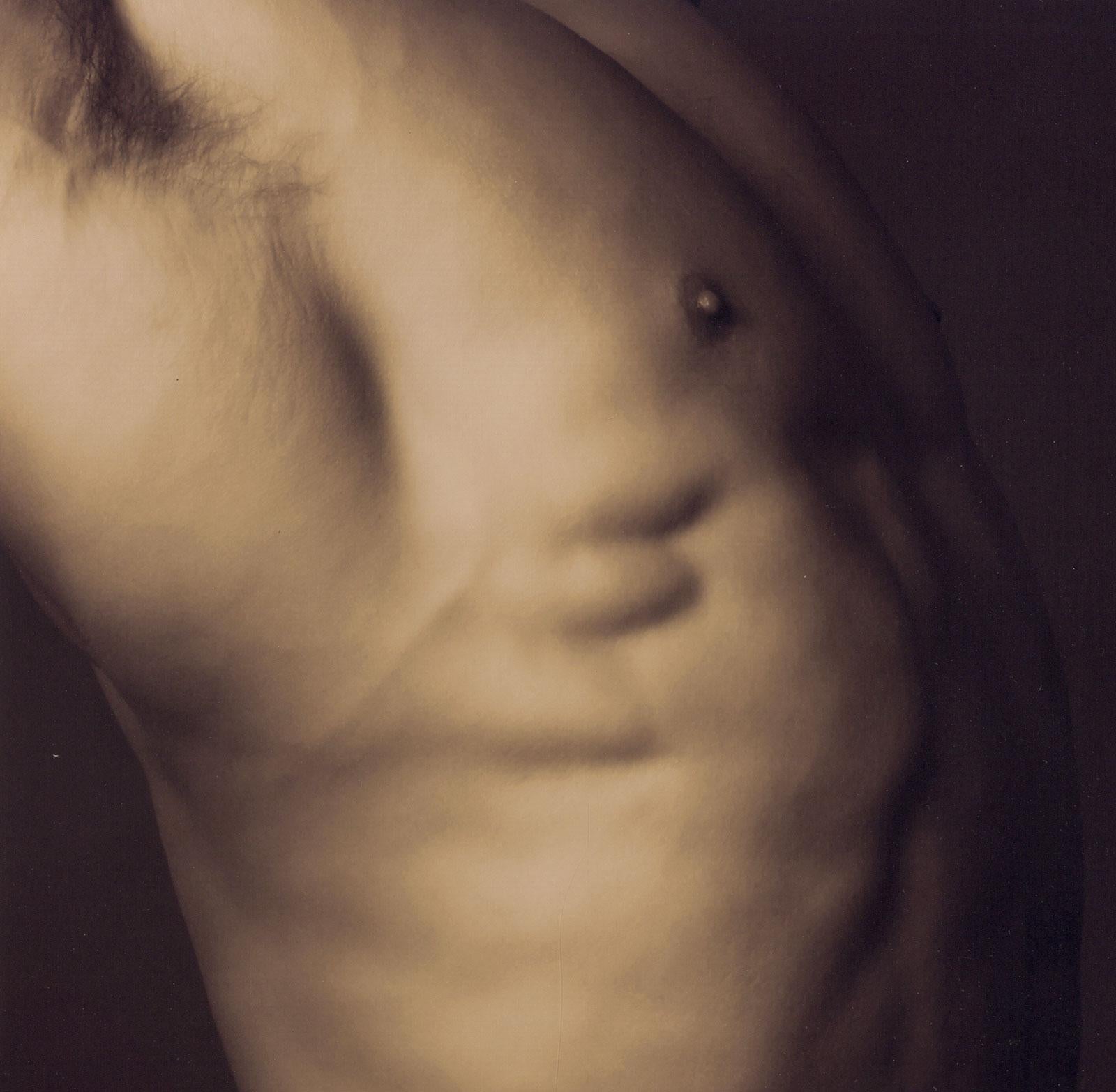 Adam (Male Nude #1, a bronze side view of a defined nude torso/ the first man?) - Photograph by Dylan Ricci