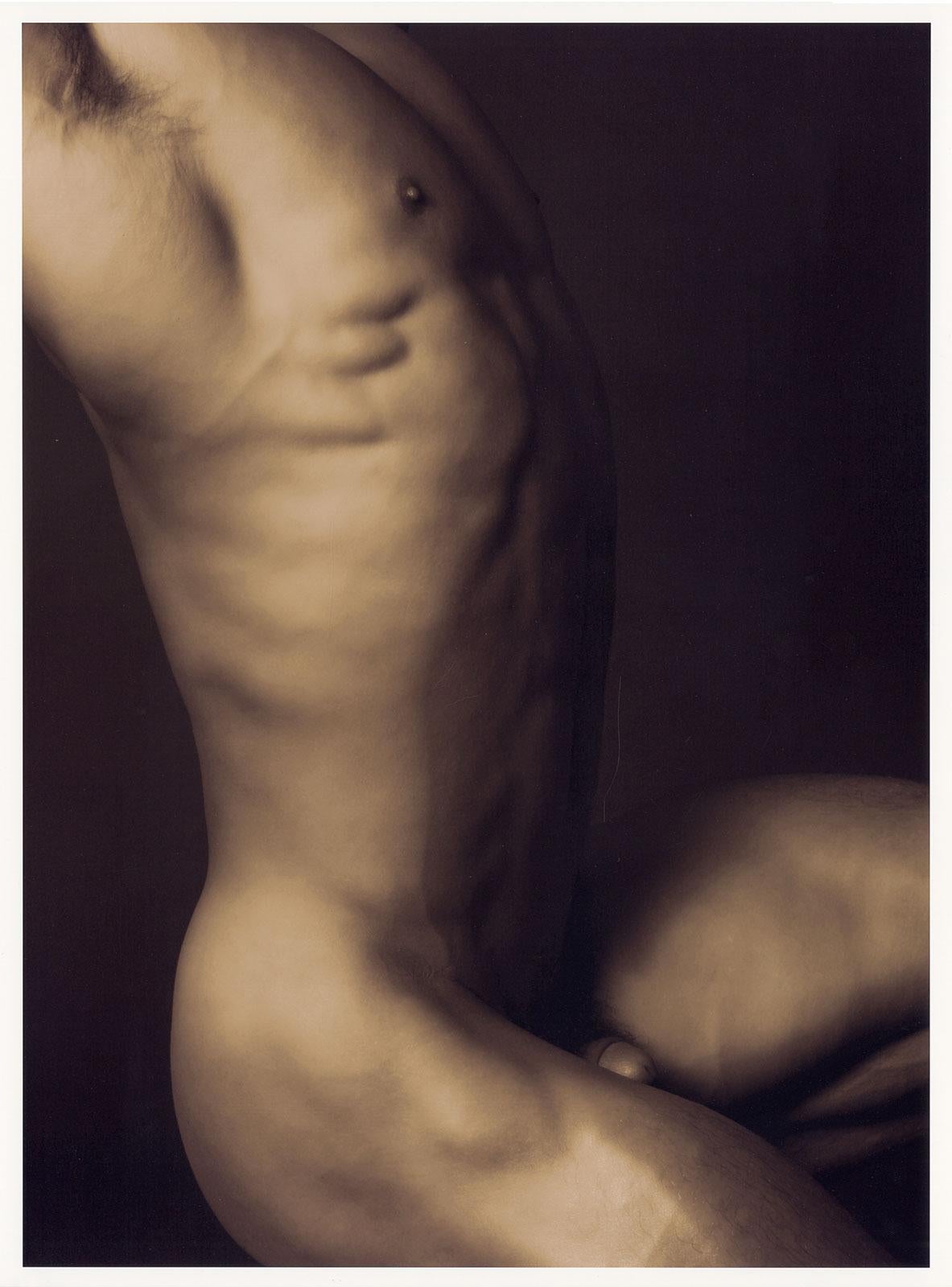 male nude side view