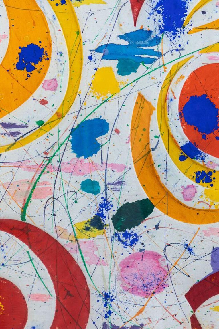 Ohne Titel, 1981, Sam Francis Monotypie (amerikanisch) im Angebot