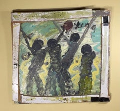 Dynamic Basketball Scene by Pervis Young - Raw Expression of Urban Life