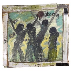 Dynamic Basketball Scene by Pervis Young - Raw Expression of Urban Life