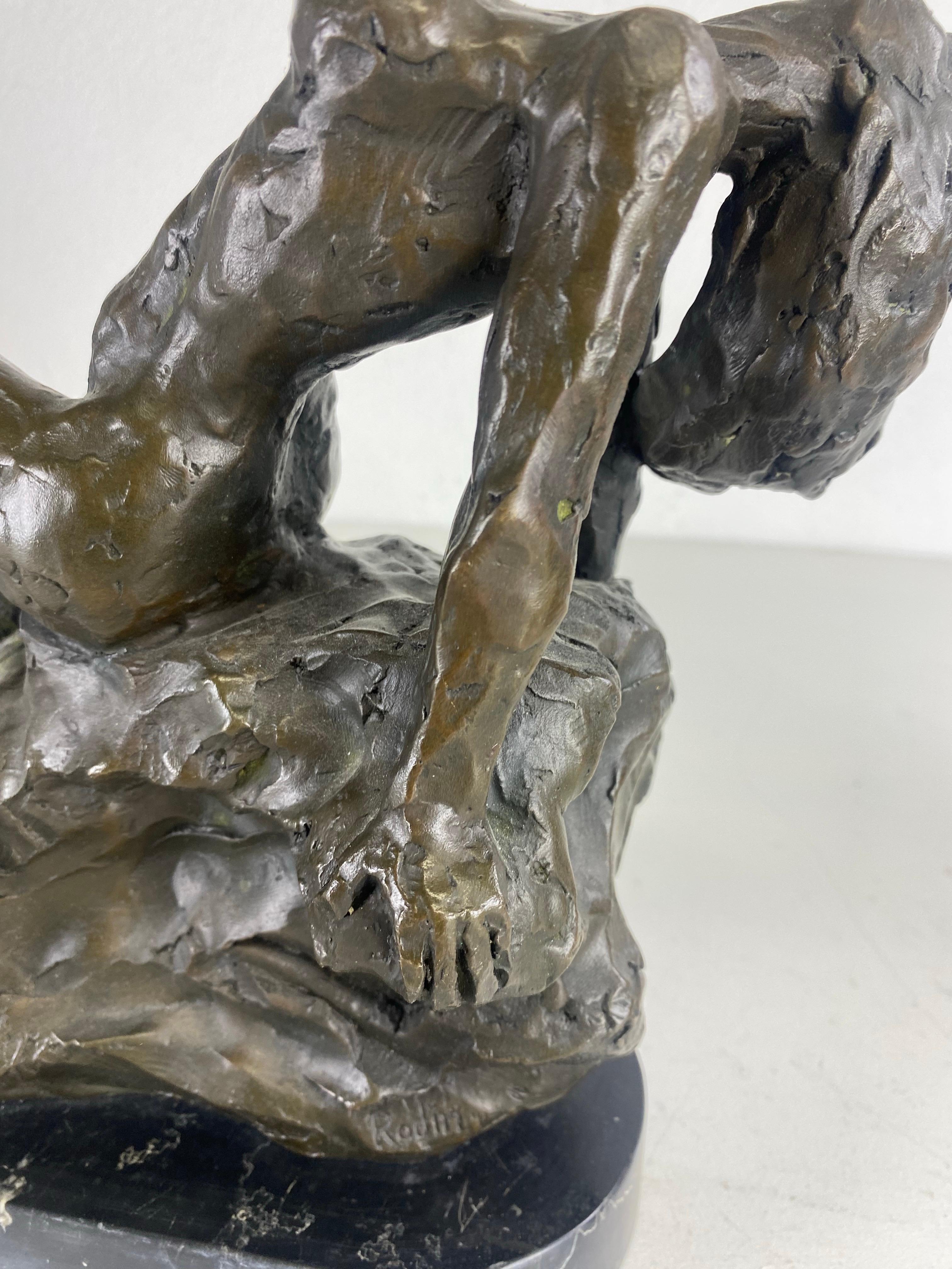 Fin du 20e siècle Sculpture dynamique de nu féminin d'Auguste Rodin en vente