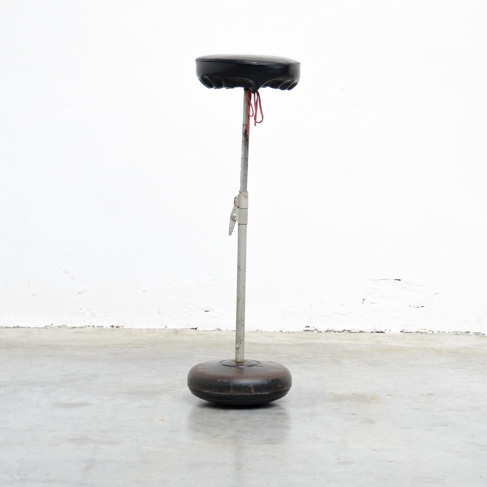 Belgian Dynamic Industrial Stool