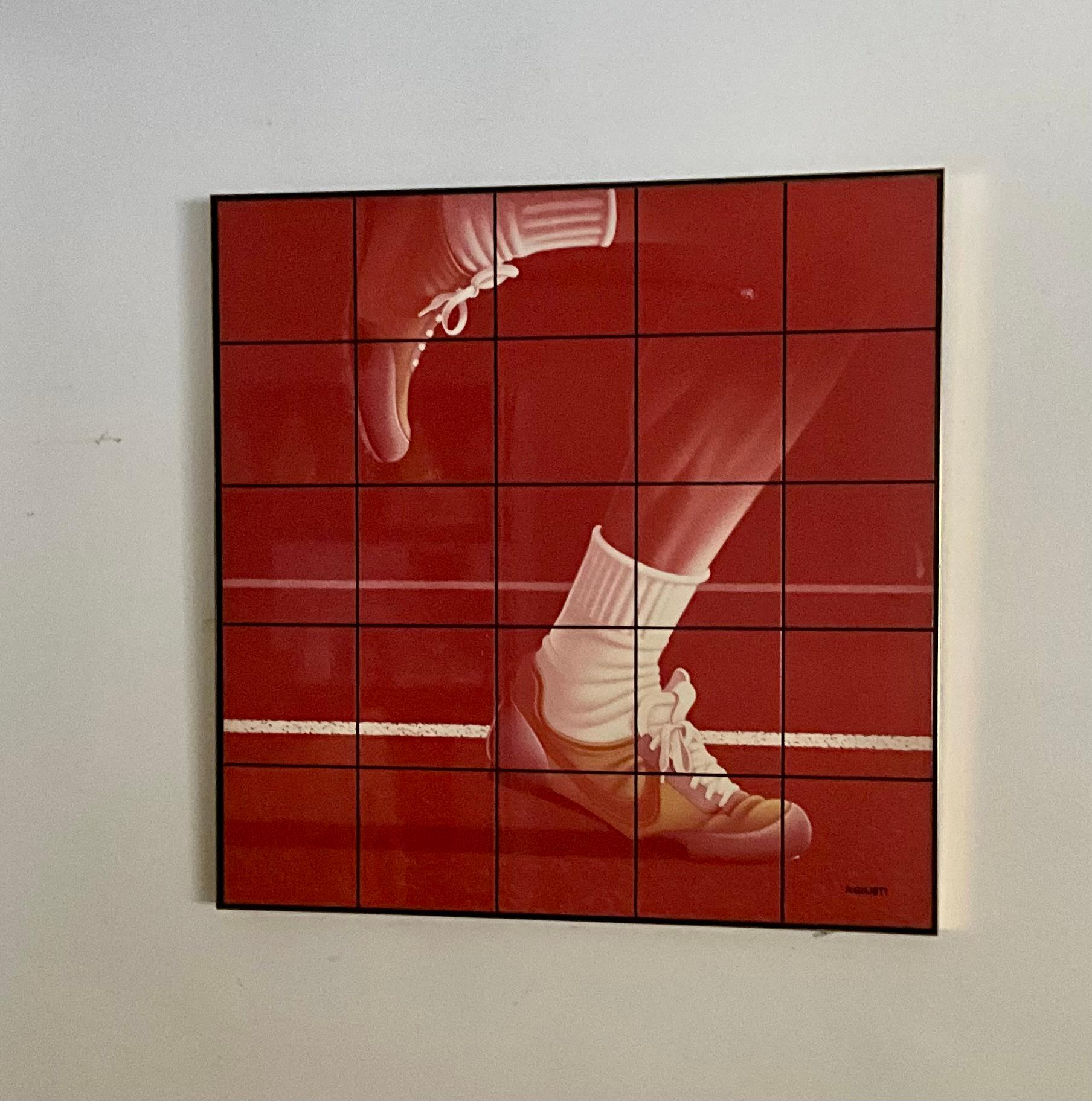 Movimiento Dinámico: Composite Tile Art de Robert Giusti (1977) en venta 2