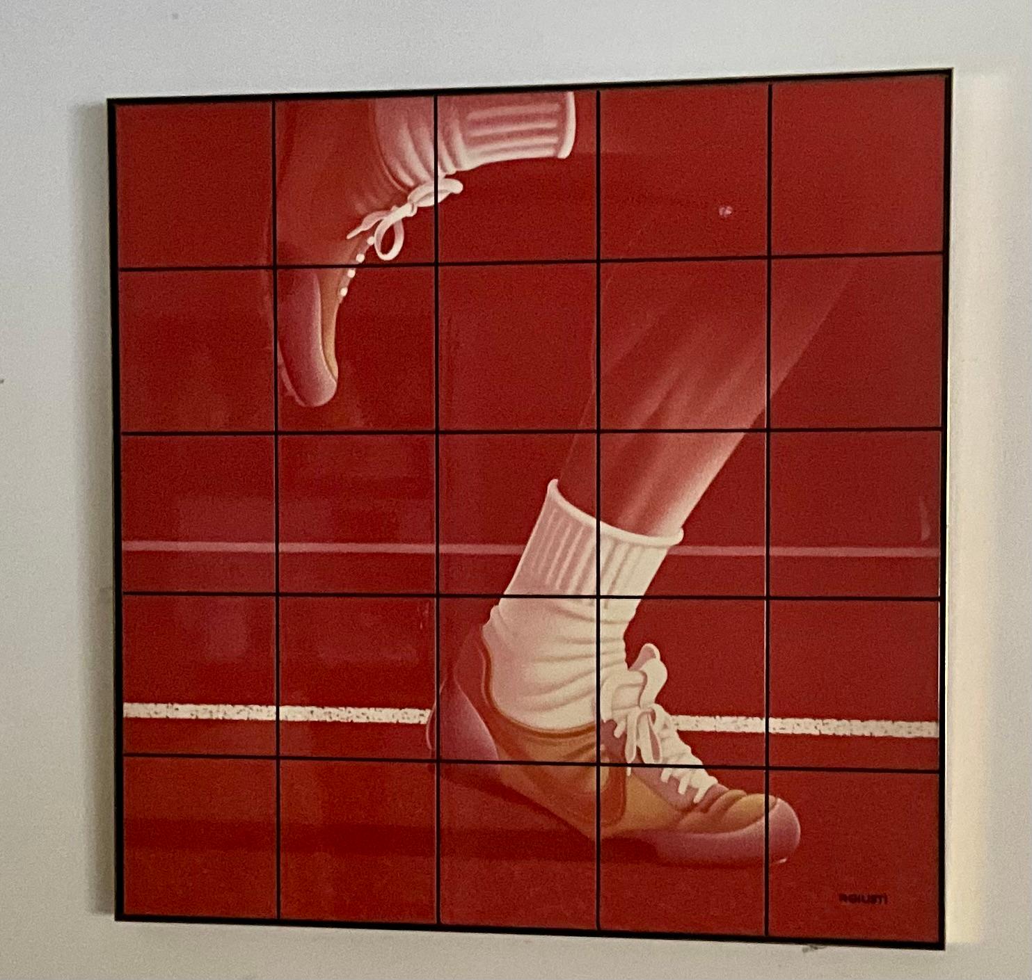 Movimiento Dinámico: Composite Tile Art de Robert Giusti (1977) en venta 3
