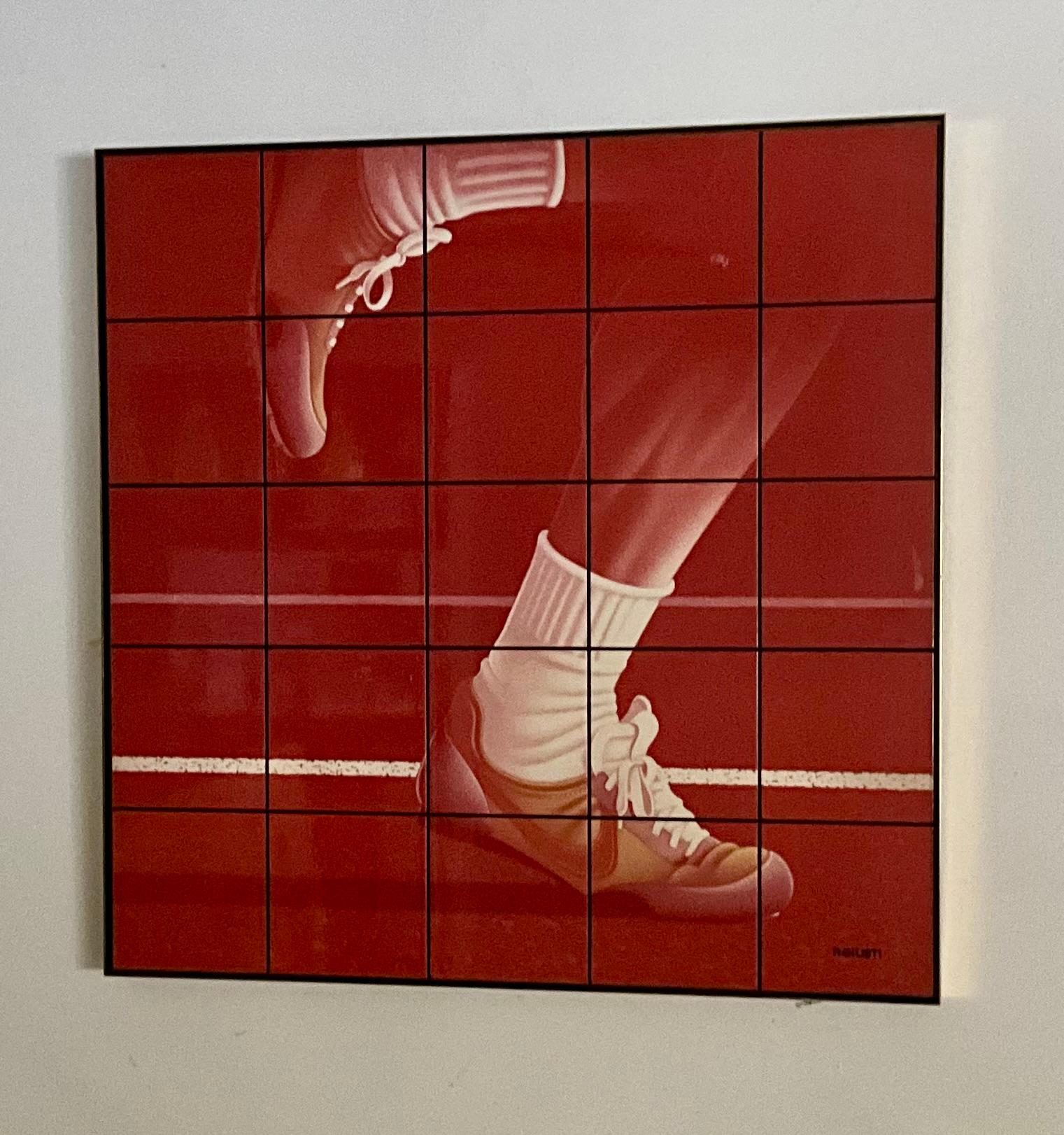 Movimiento Dinámico: Composite Tile Art de Robert Giusti (1977) en venta 1