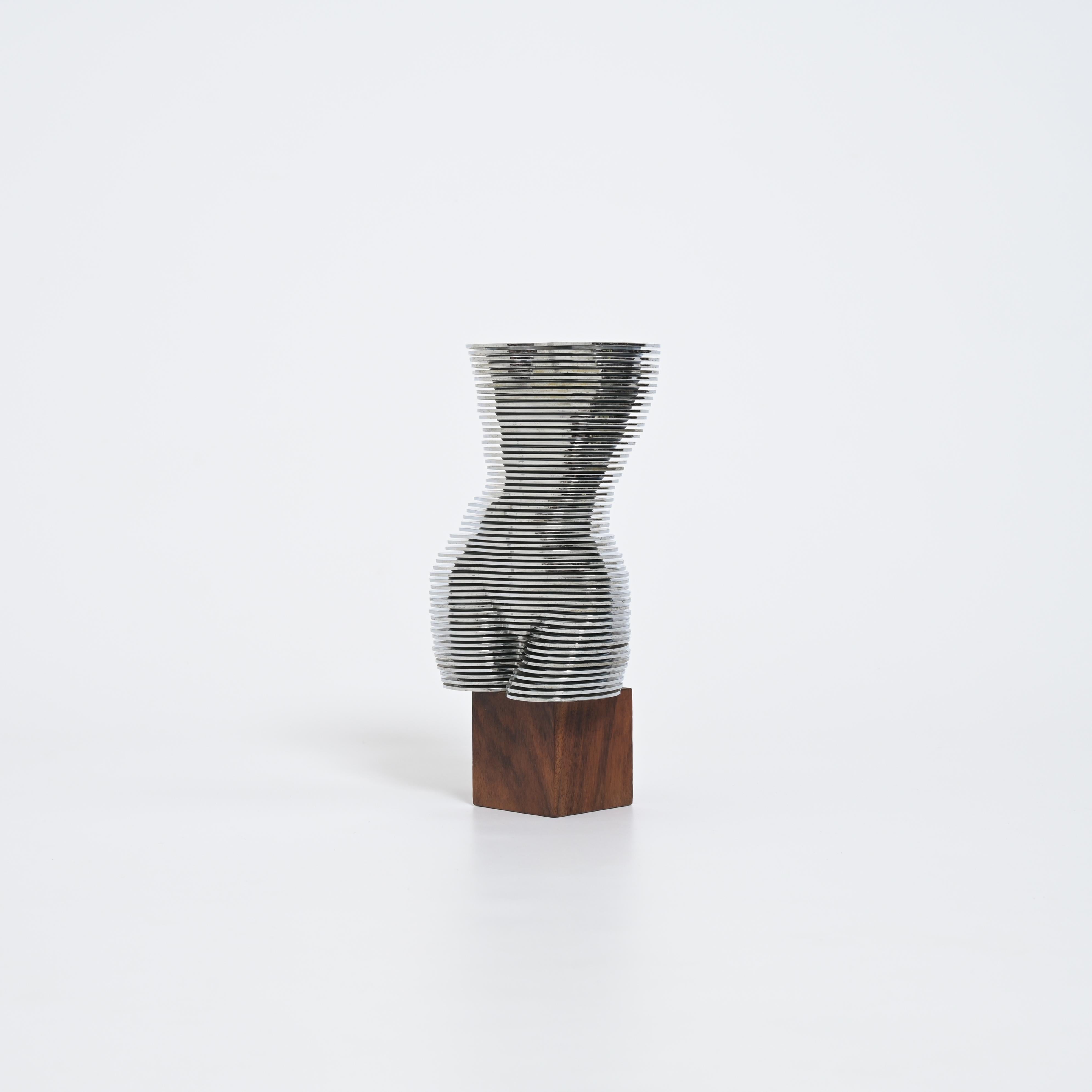 Mid-Century moderno Scultura dinamica EVA di Otto Monestier, 1972