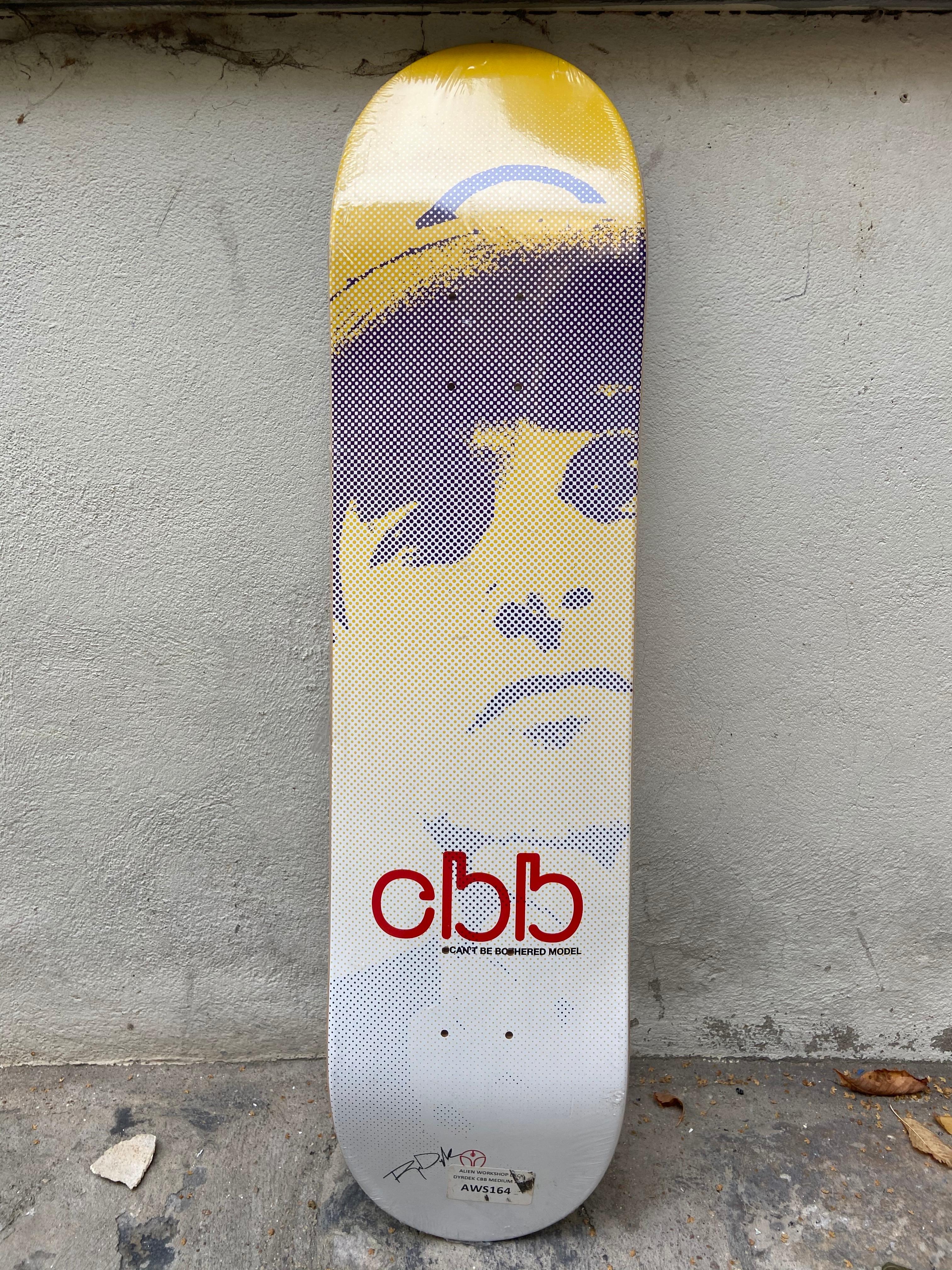 Dyrdek, Cant' Be Bothered Model Skate Board Collector In New Condition For Sale In Saint Ouen, FR