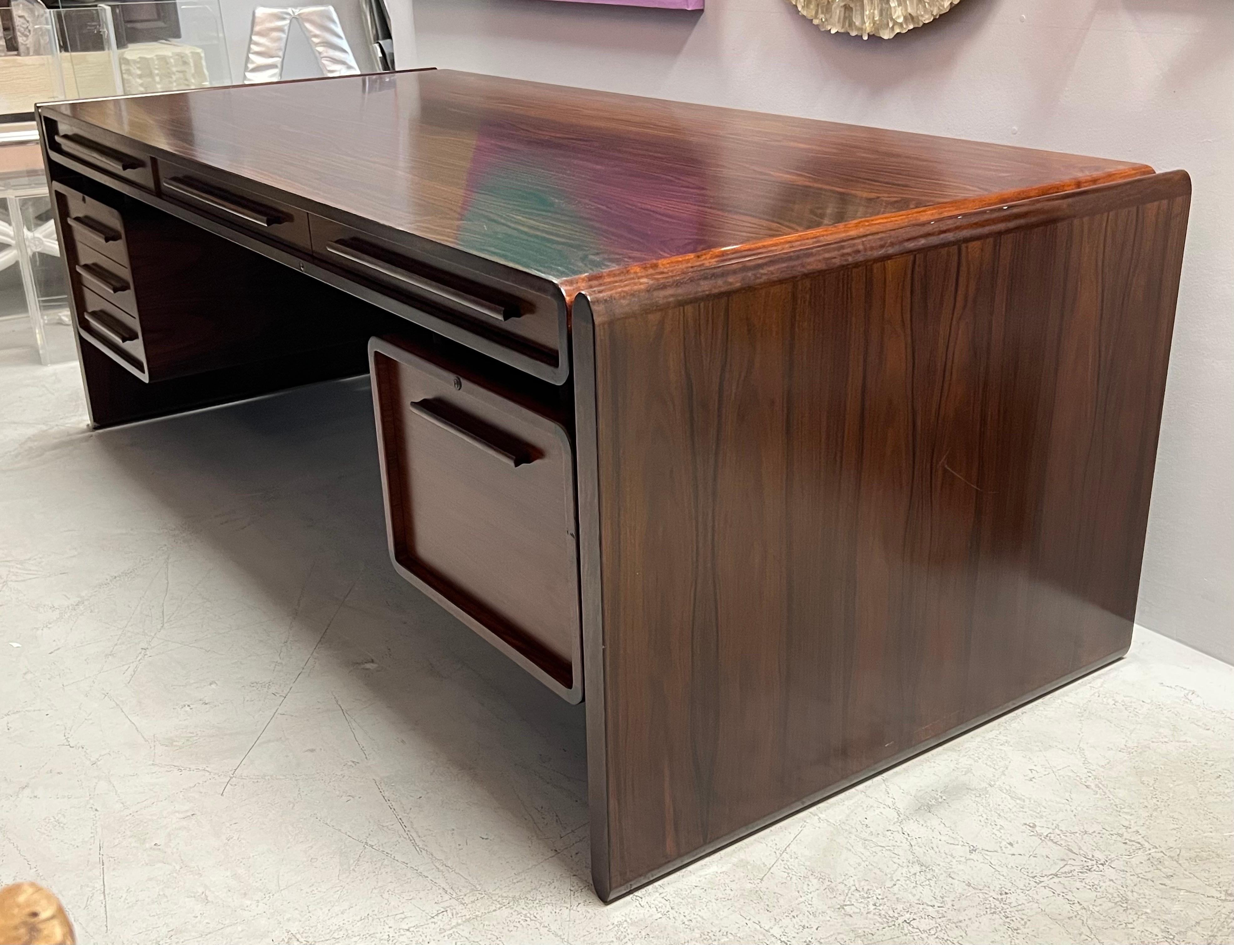 Dyrlund Danish Modern Executive Desk, 1970s 1