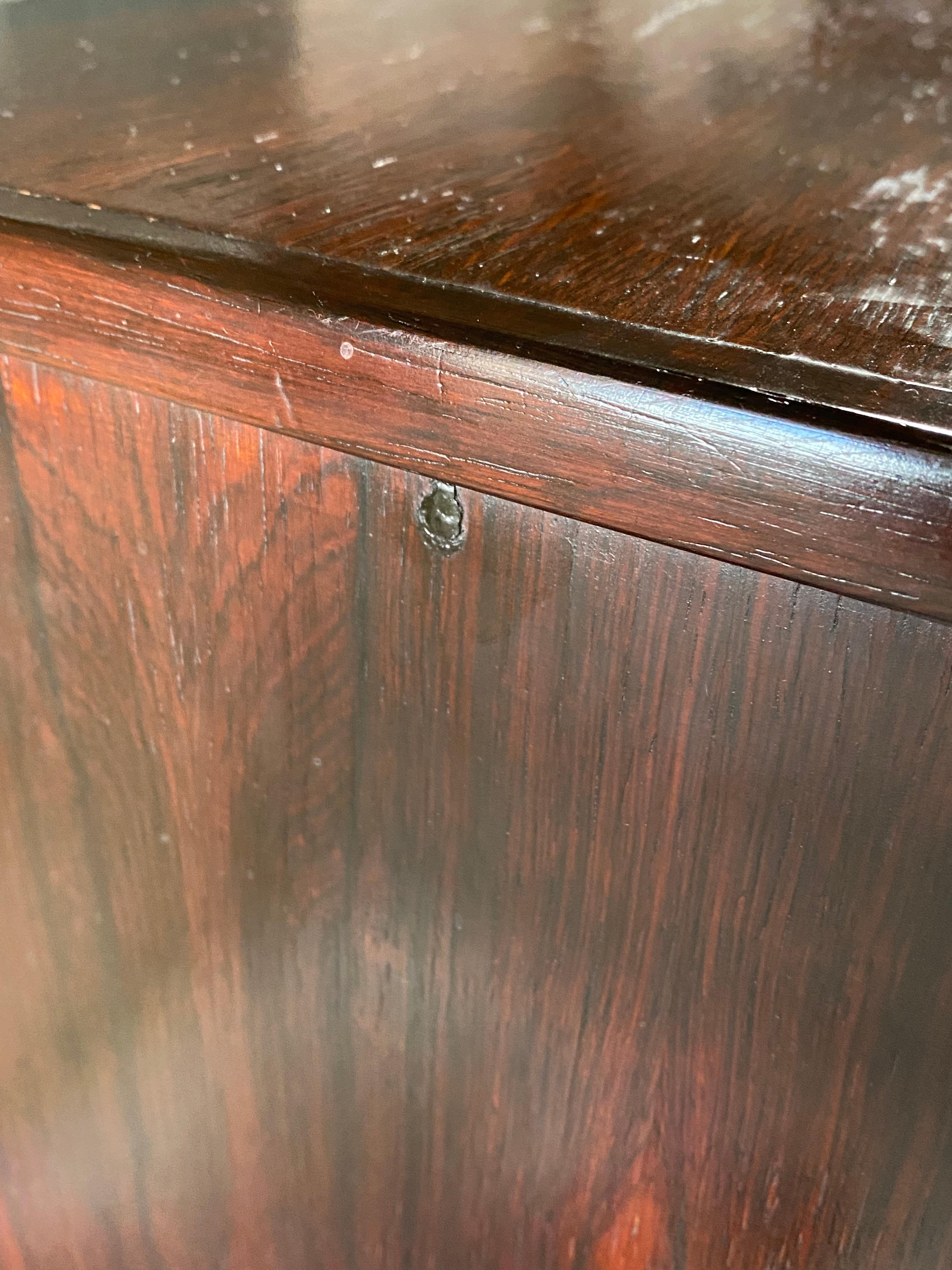Dyrlund DB Danish Modern Rosewood Sliding Door Cabinet 9
