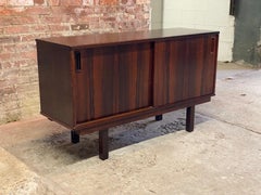 Dyrlund DB - Armadio moderno danese con ante scorrevoli in legno di palissandro