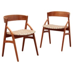Dyrlund Dining Room Chairs Set of 2 Denmark, 1960