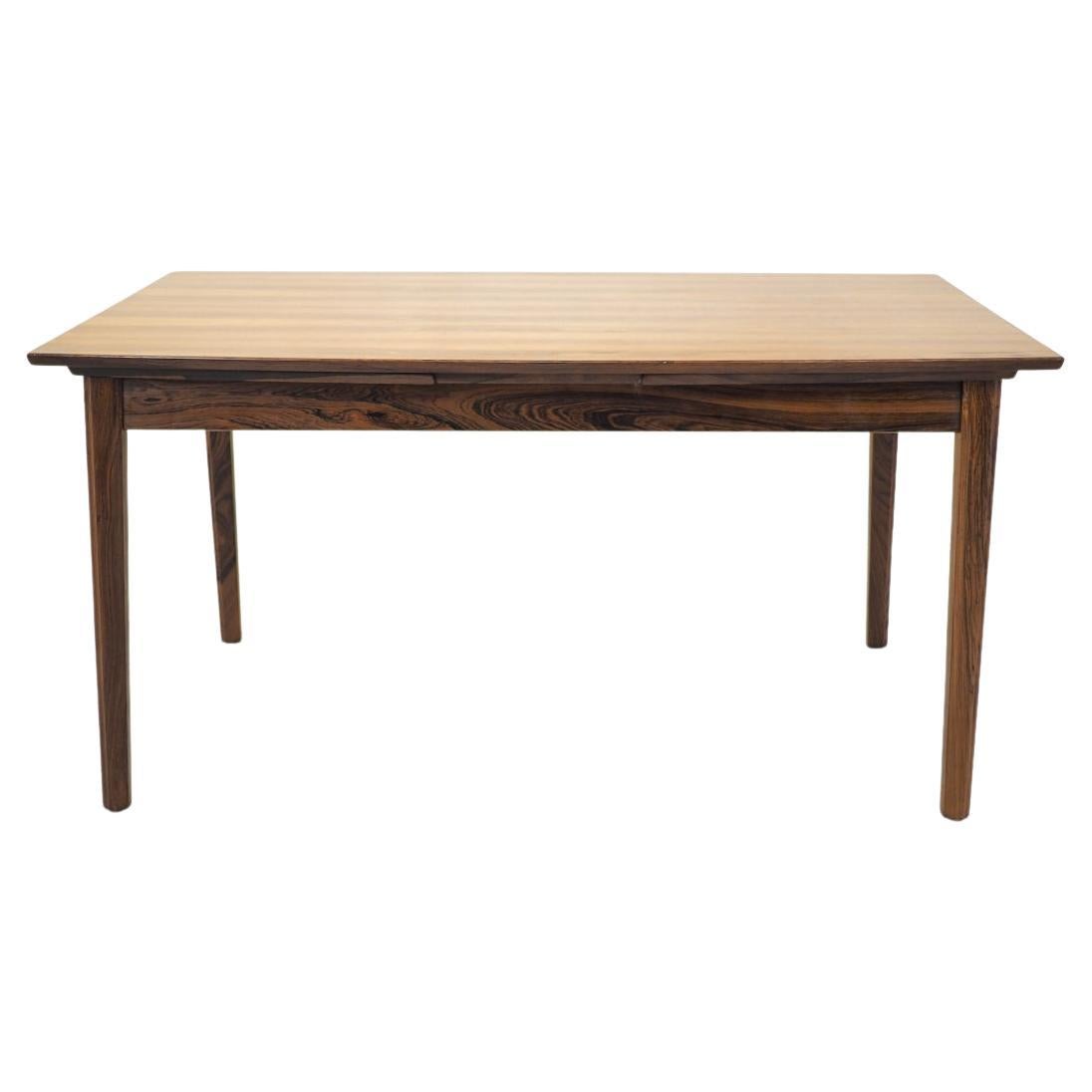 Dyrlund dining table in Brazilian Rosewood  For Sale