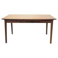 Dyrlund dining table in Brazilian Rosewood 