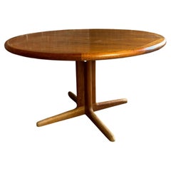 Vintage Dyrlund dining table in teak, Denmark 1960