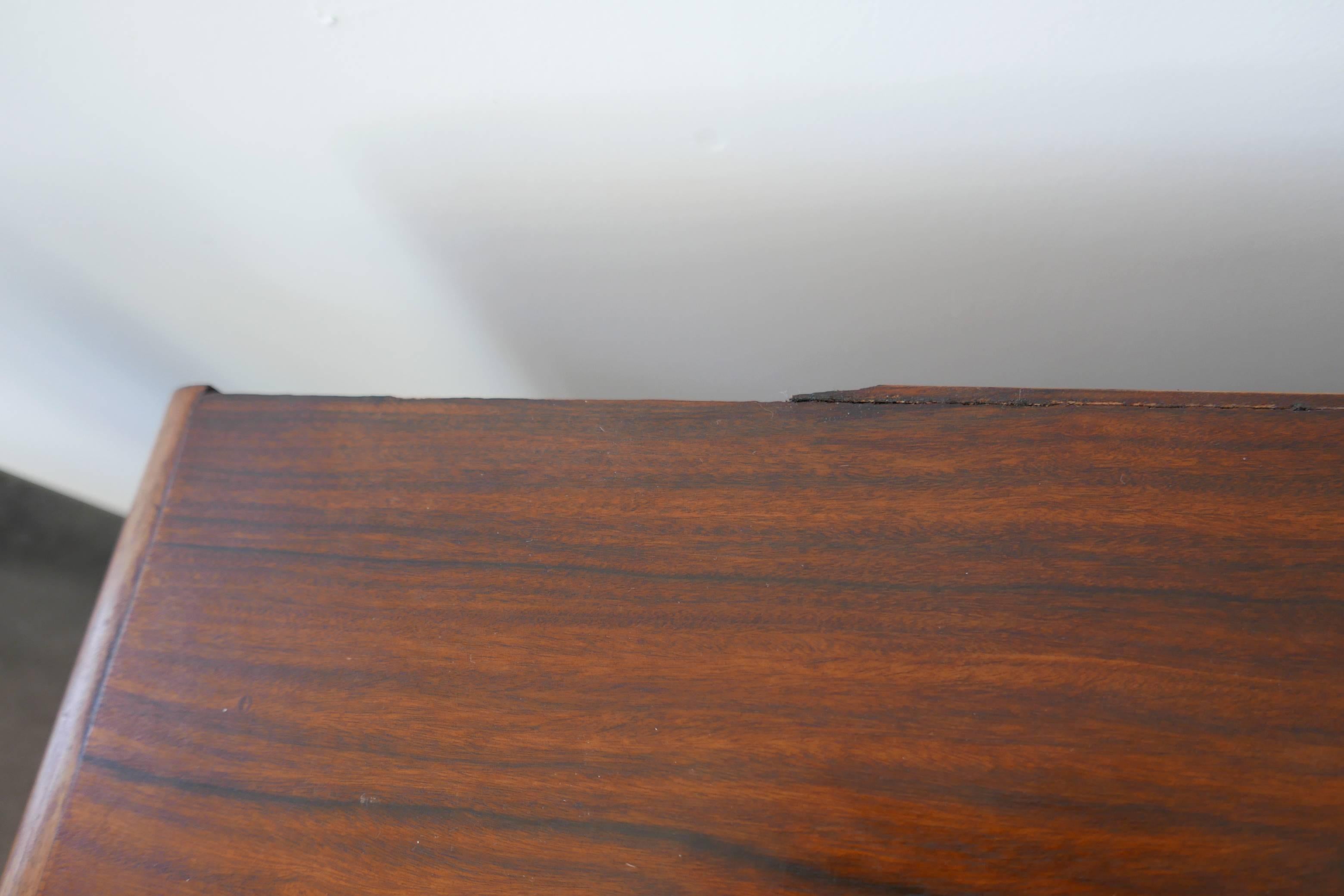 Late 20th Century Dyrlund Dresser Credenza of Rosewood from Denmark with Tambor Doors, circa 1970