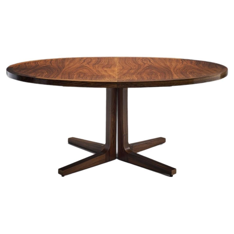 Dyrlund Extendable Dining Table from Solid Wood, Denmark ca 1960s