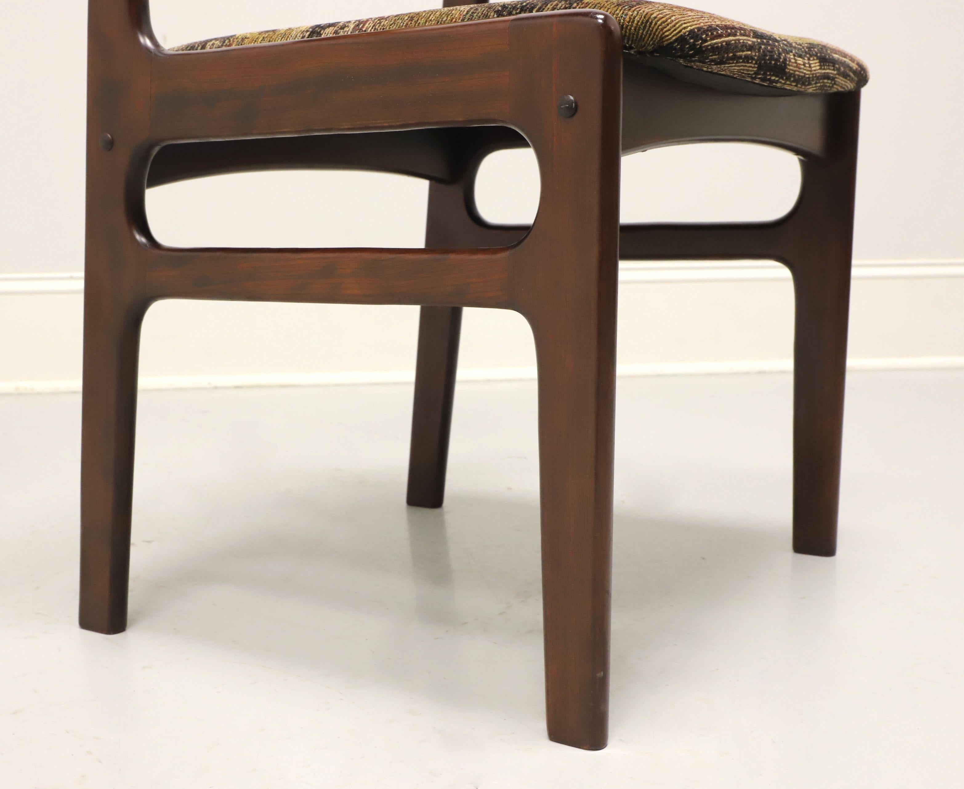 DYRLUND Mid 20th Century Rosewood Danish Modern Dining Side Chairs - Pair B For Sale 3