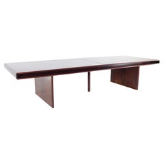 Dyrlund Mid Century Rosewood 12 Person Conference or Dining Table