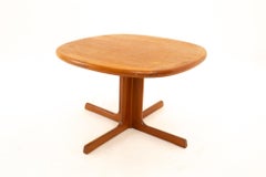 Dyrlund Mid Century Teak Small Round Coffee Table