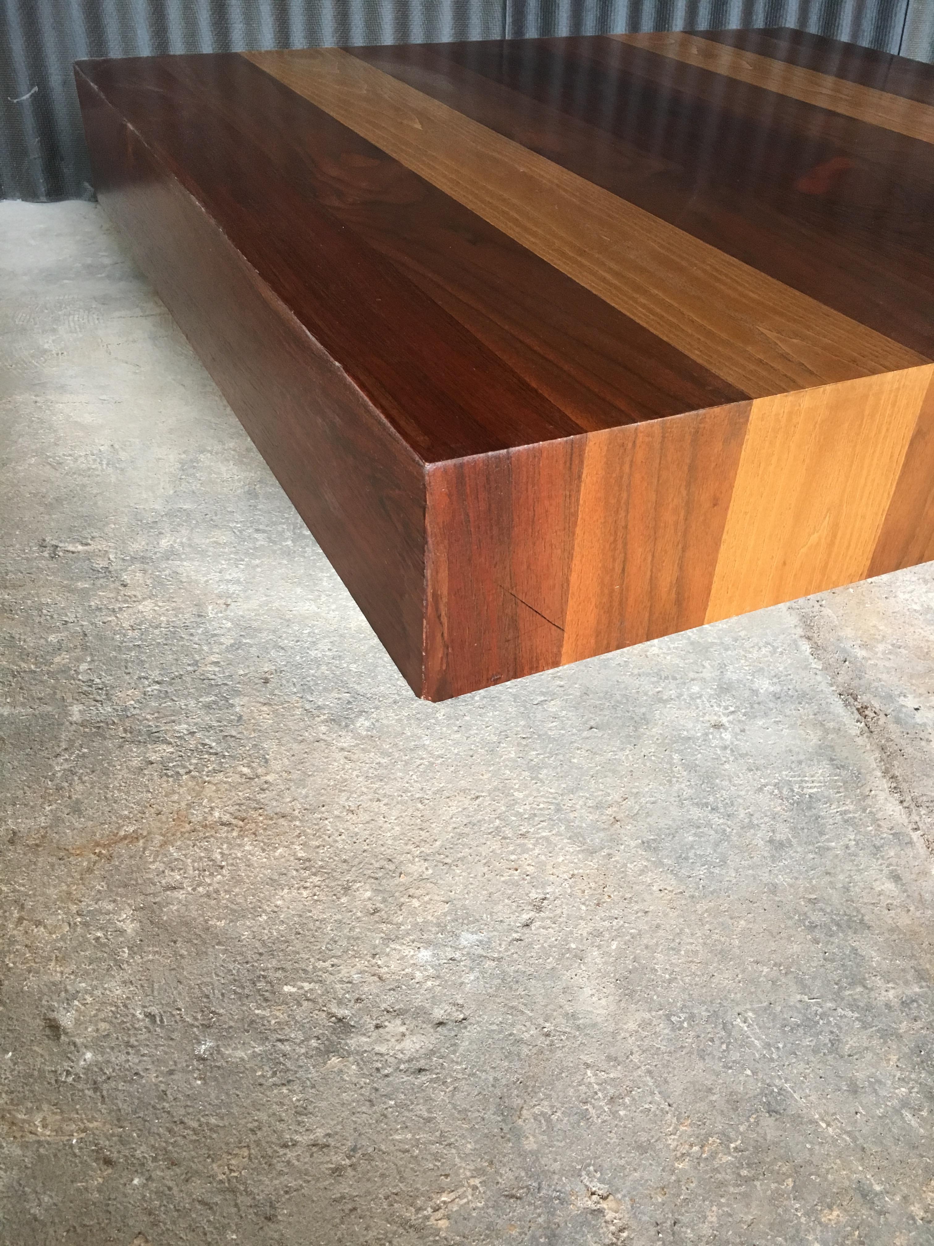 Dyrlund Mixed Wood Cocktail Table For Sale 4