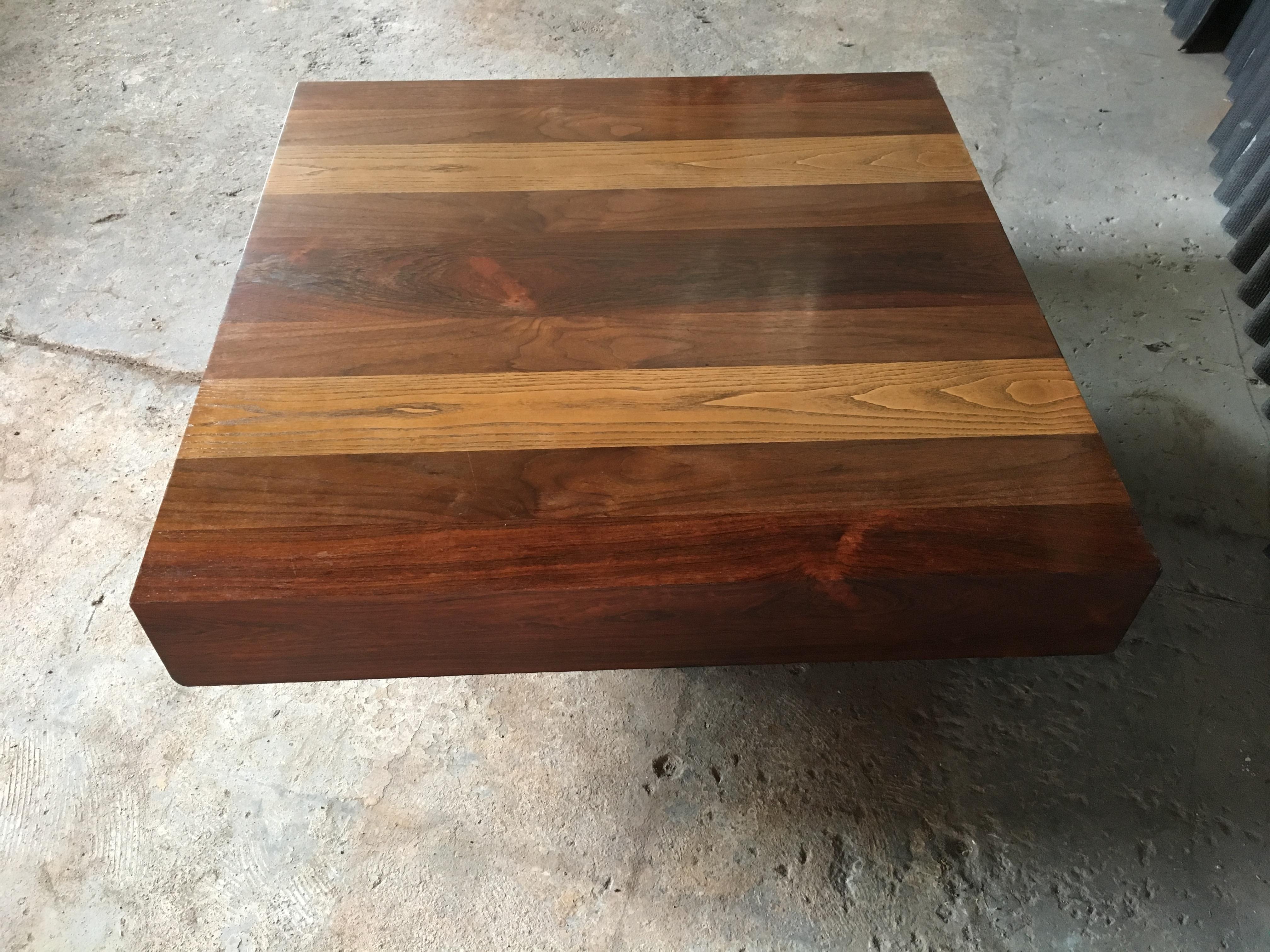 Dyrlund Mixed Wood Cocktail Table For Sale 1
