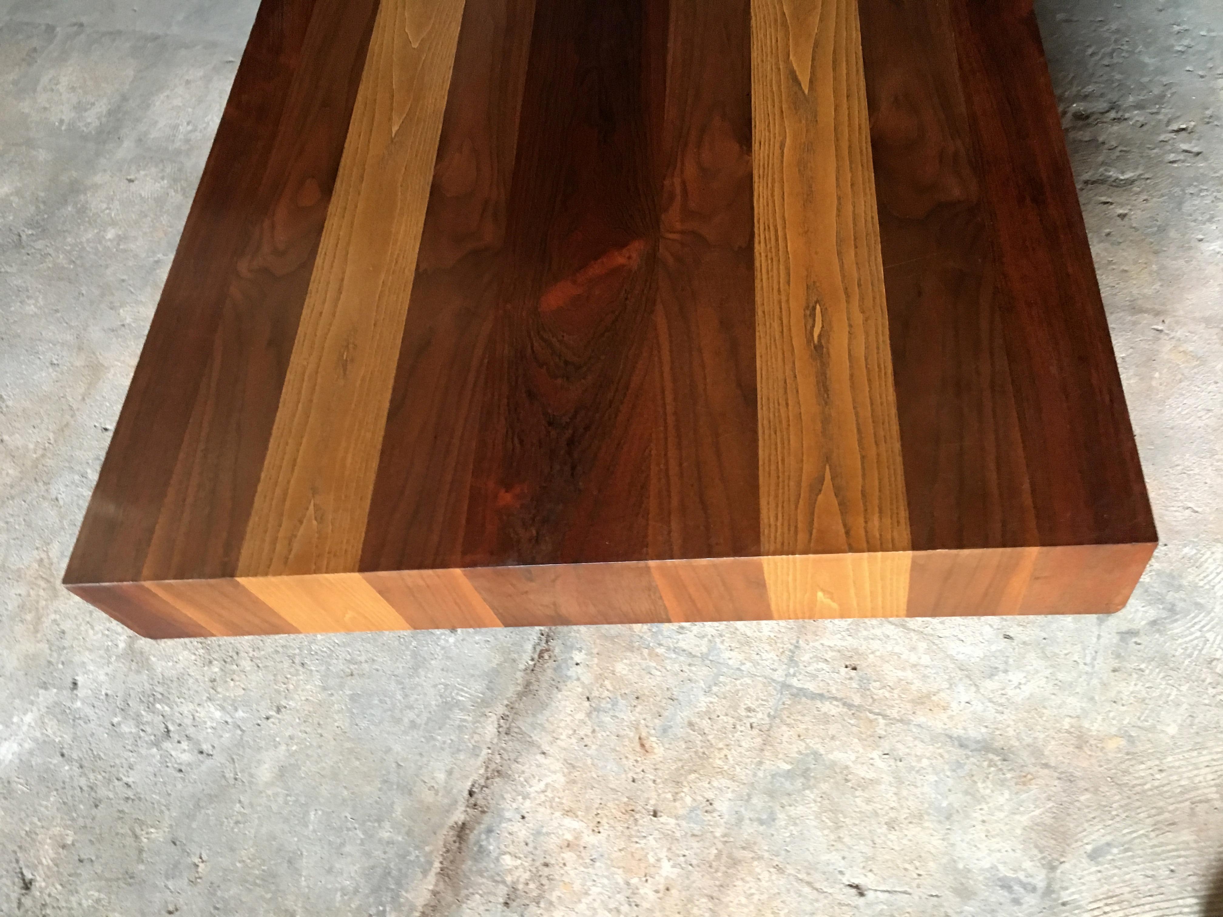 Dyrlund Mixed Wood Cocktail Table For Sale 2