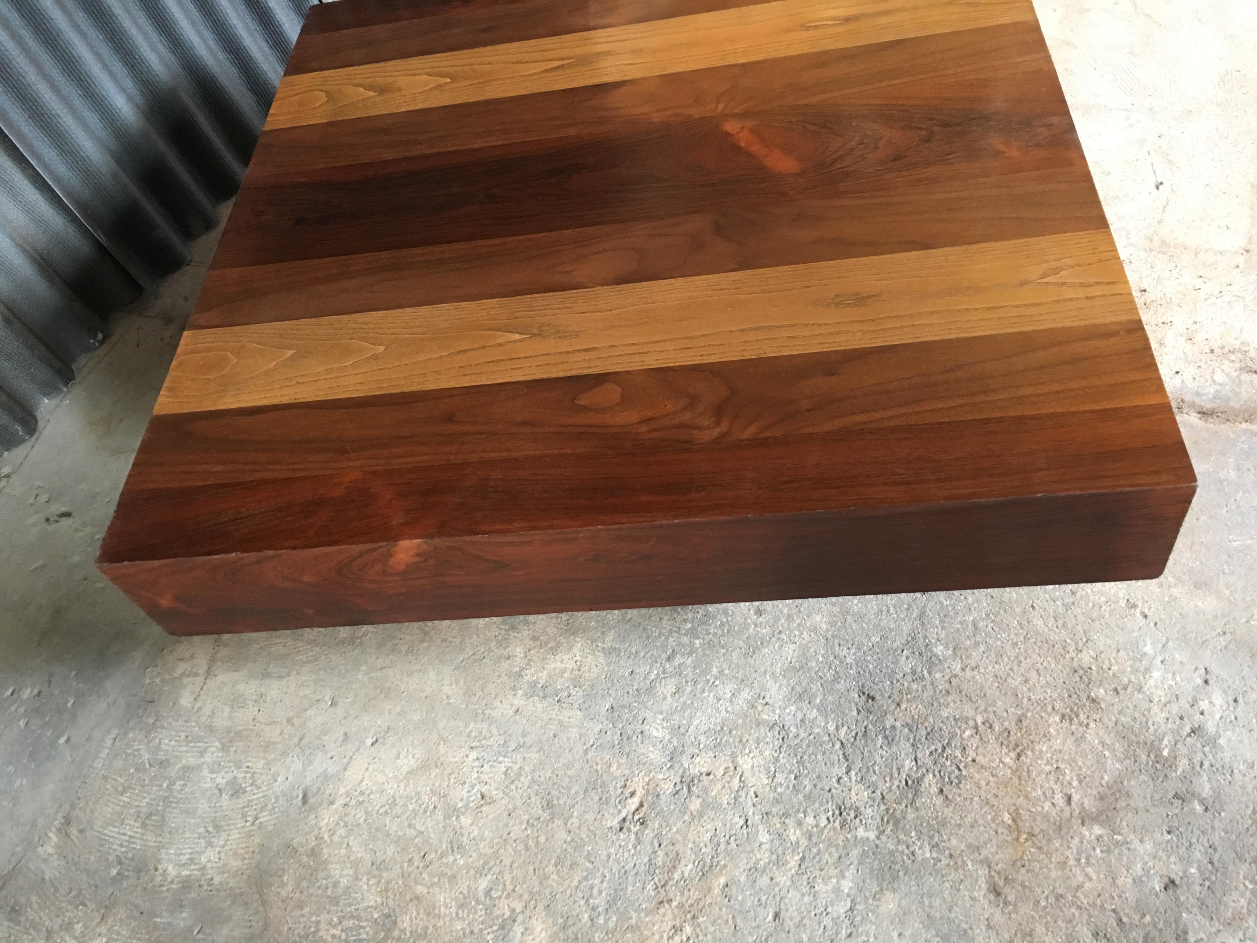Dyrlund Mixed Wood Cocktail Table For Sale 3