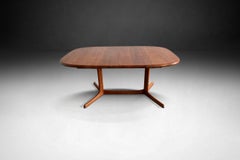 Dyrlund Oval Dining Table, Denmark 1970s