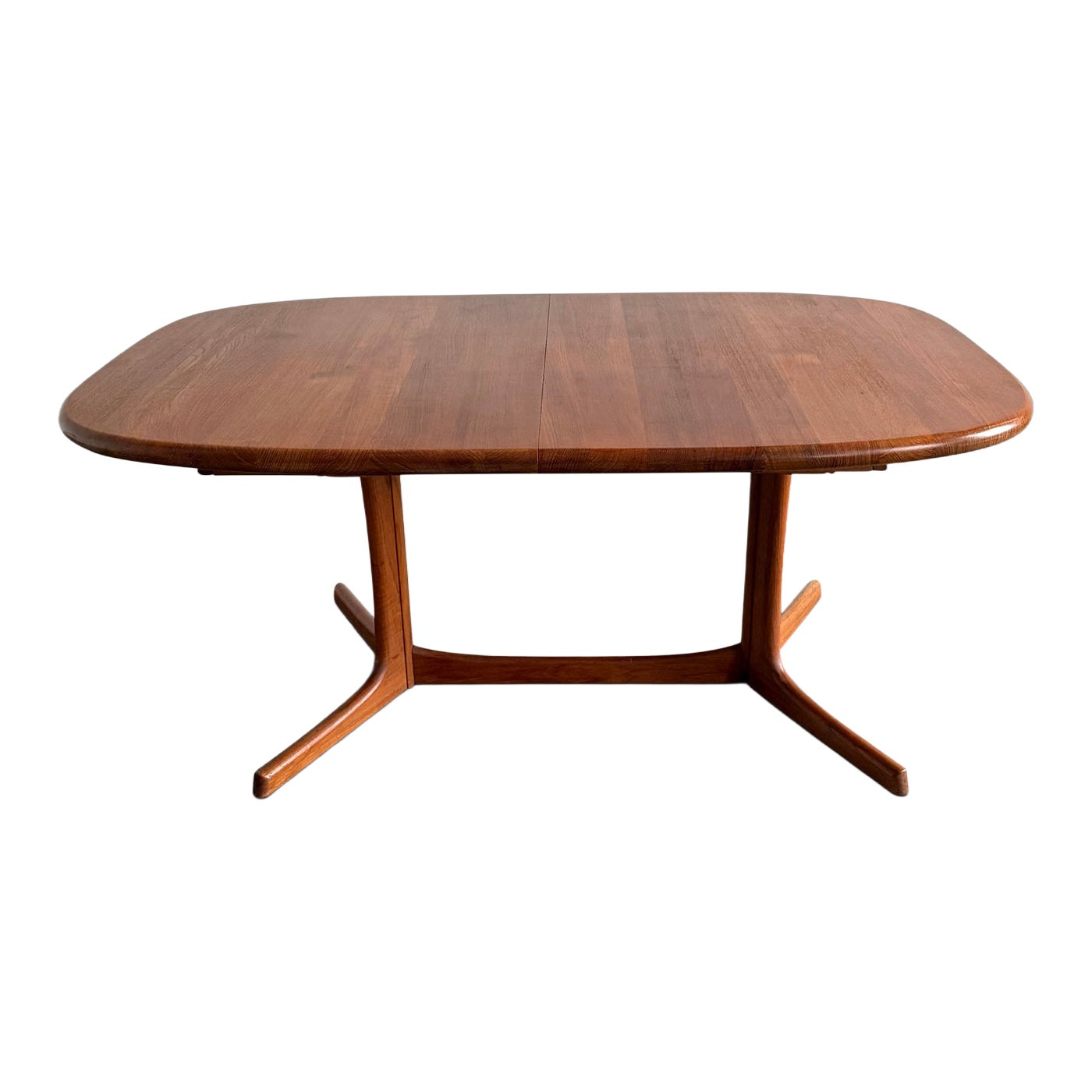Dyrlund Oval Dining Table, Denmark 1970s