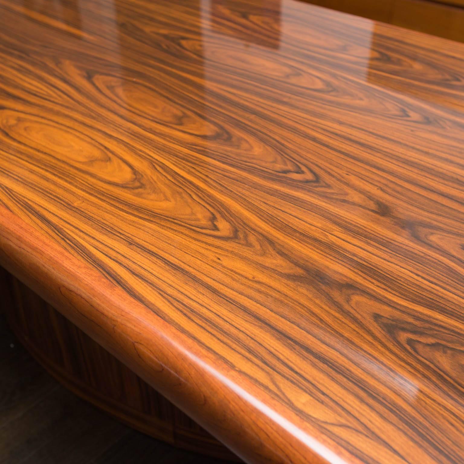 Dyrlund Rosewood Skyline Executive Desk 3