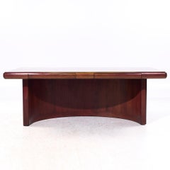 Dyrlund Skyline Mid Century Danish Rosewood Executive Desk