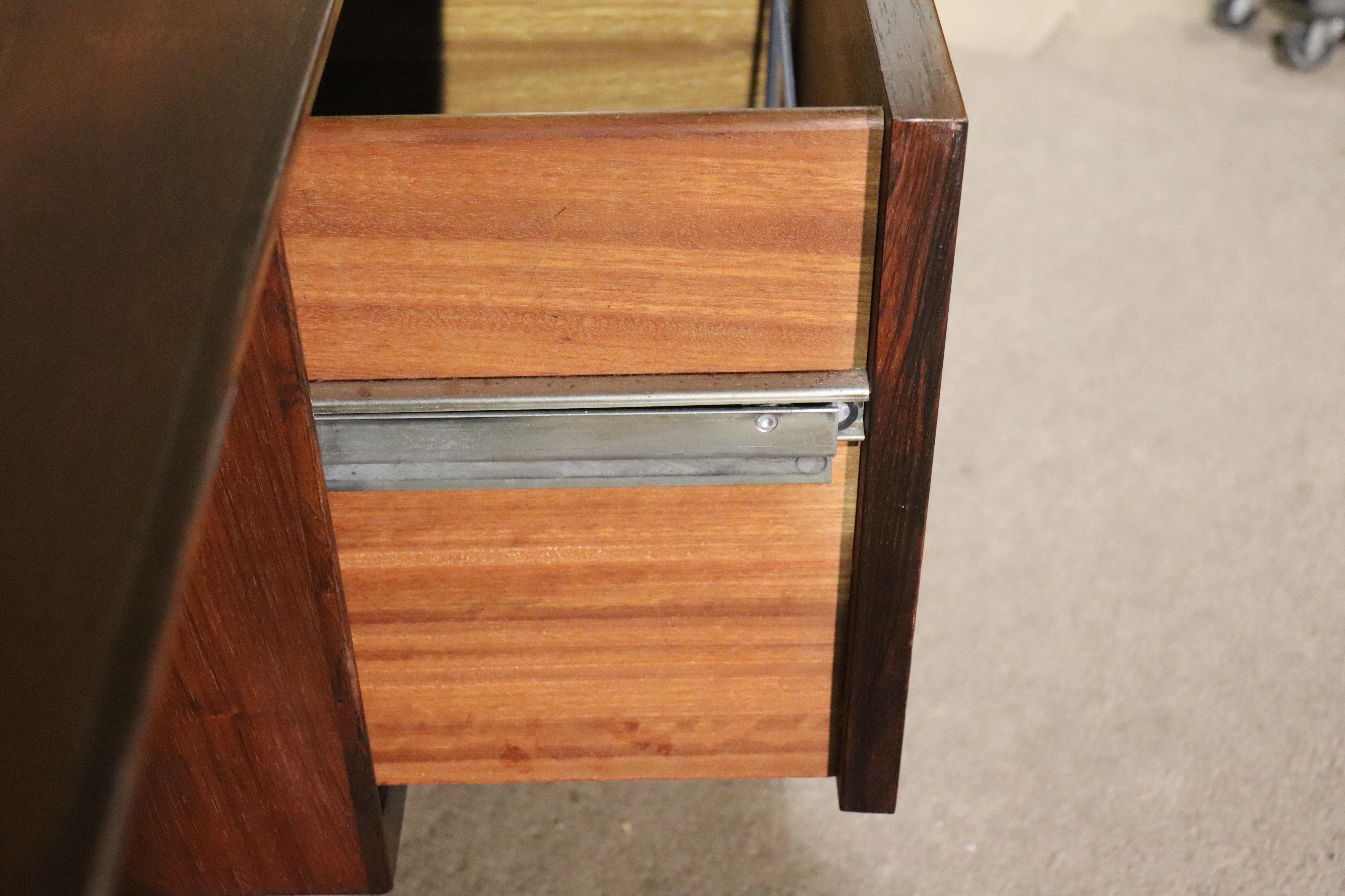 Rosewood Dyrlund Smith Executive Desk For Sale