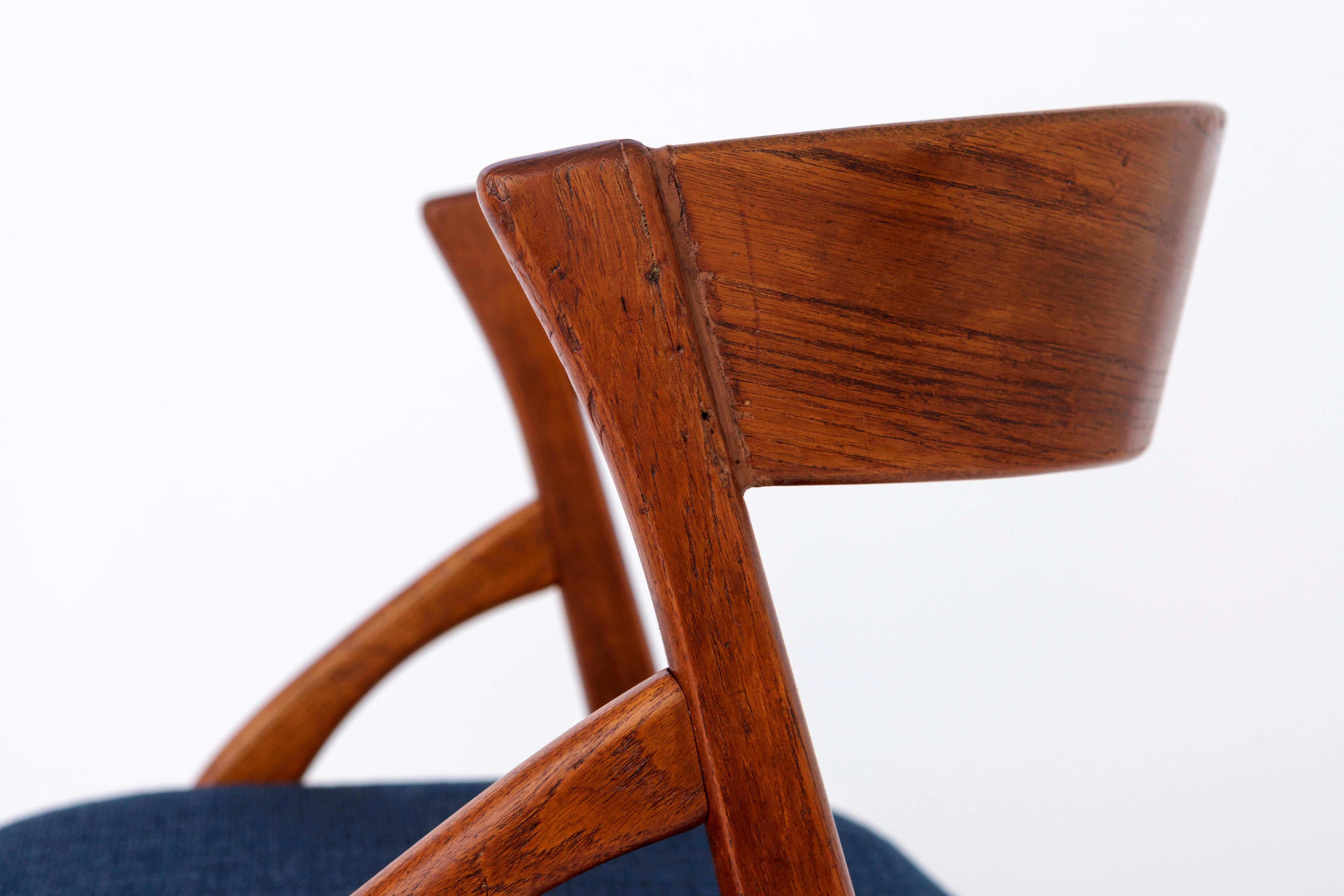 Mid-20th Century Dyrlund Teak Chair 1960s Vintage - Repaired