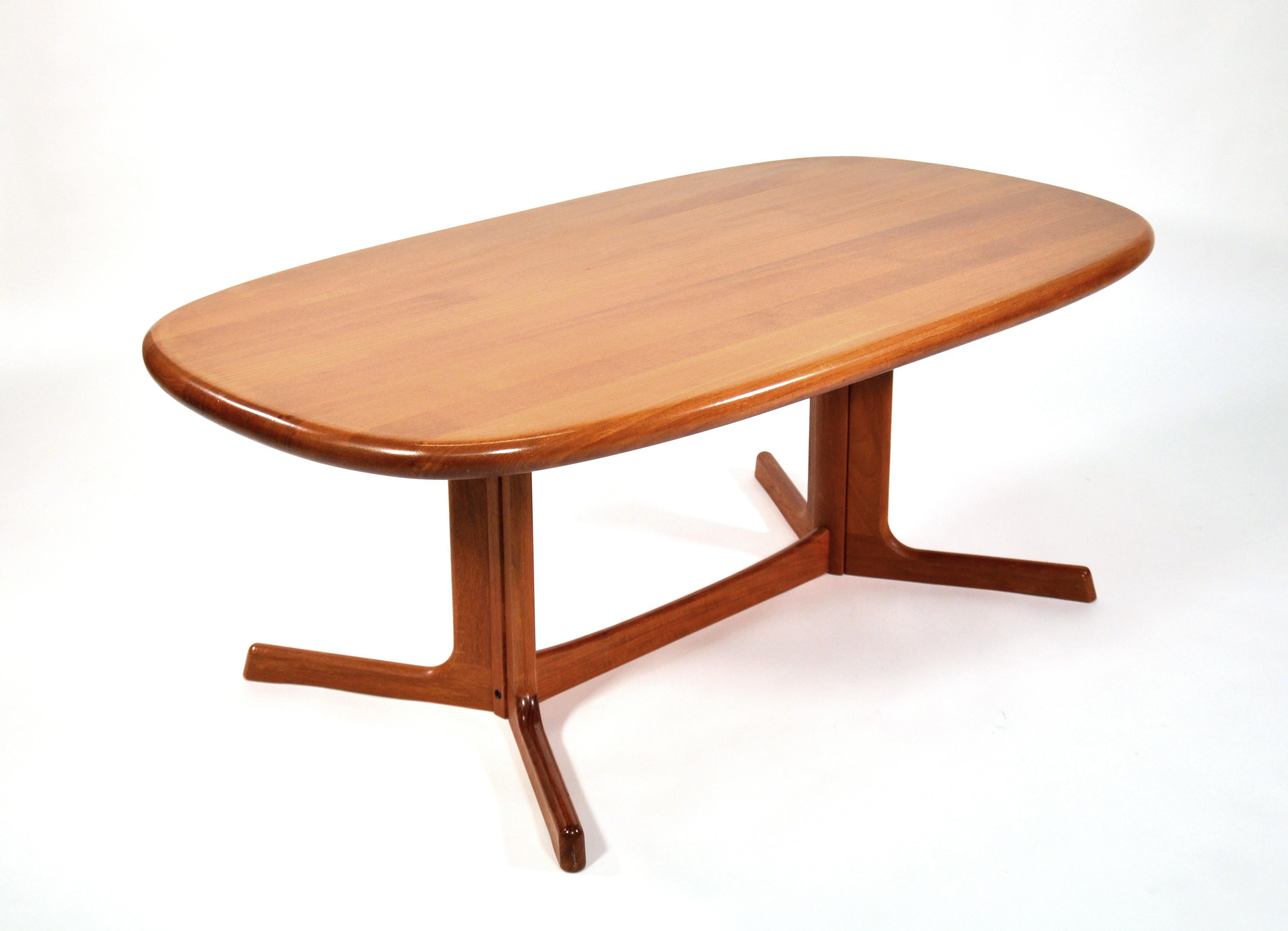 Dyrlund Teak Couchtisch (Skandinavische Moderne)