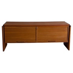 Dyrlund Teak-Anrichte, Aufbewahrungsbuffet, Sideboard, Aktenschrank, Dänemark, 1970er Jahre
