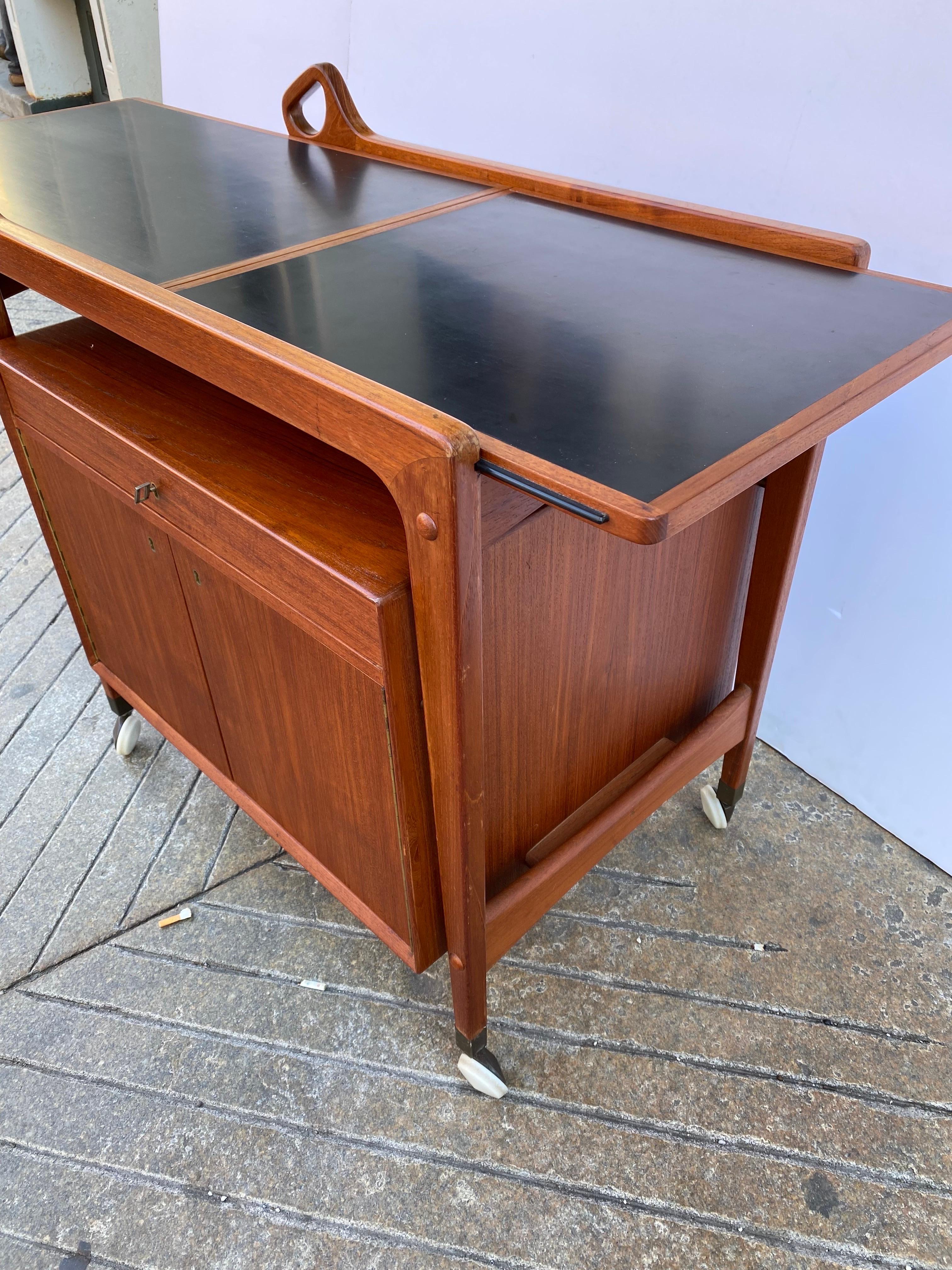 Formica Dyrlund Teak Locking Bar