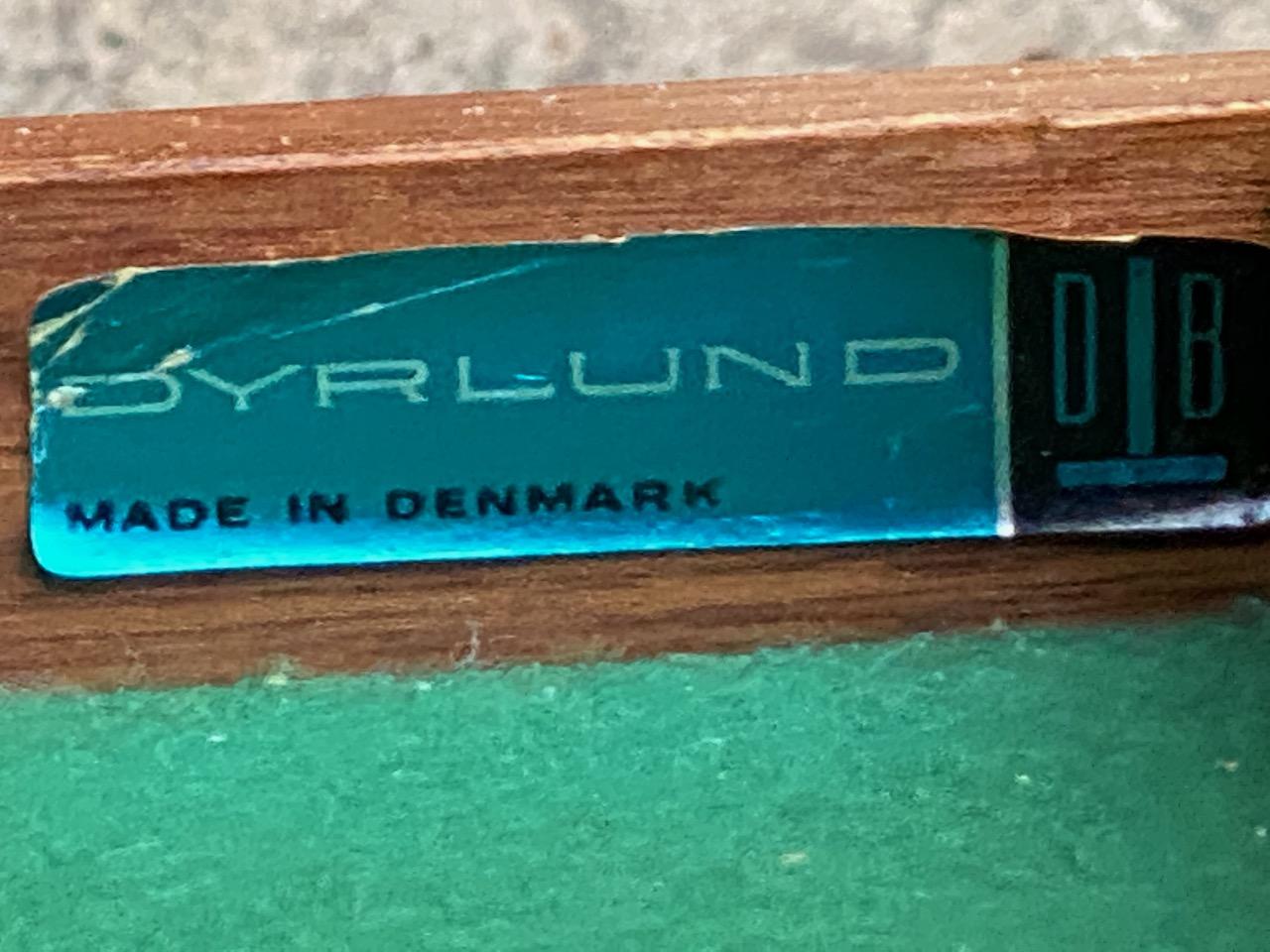 Dyrlund Teak Sideboard Credenza Midcentury Danish, circa 1970s 2