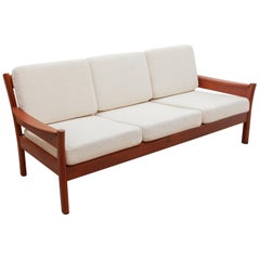 Retro Dyrlund Three-Seat Sofa, 1950s, Denmark