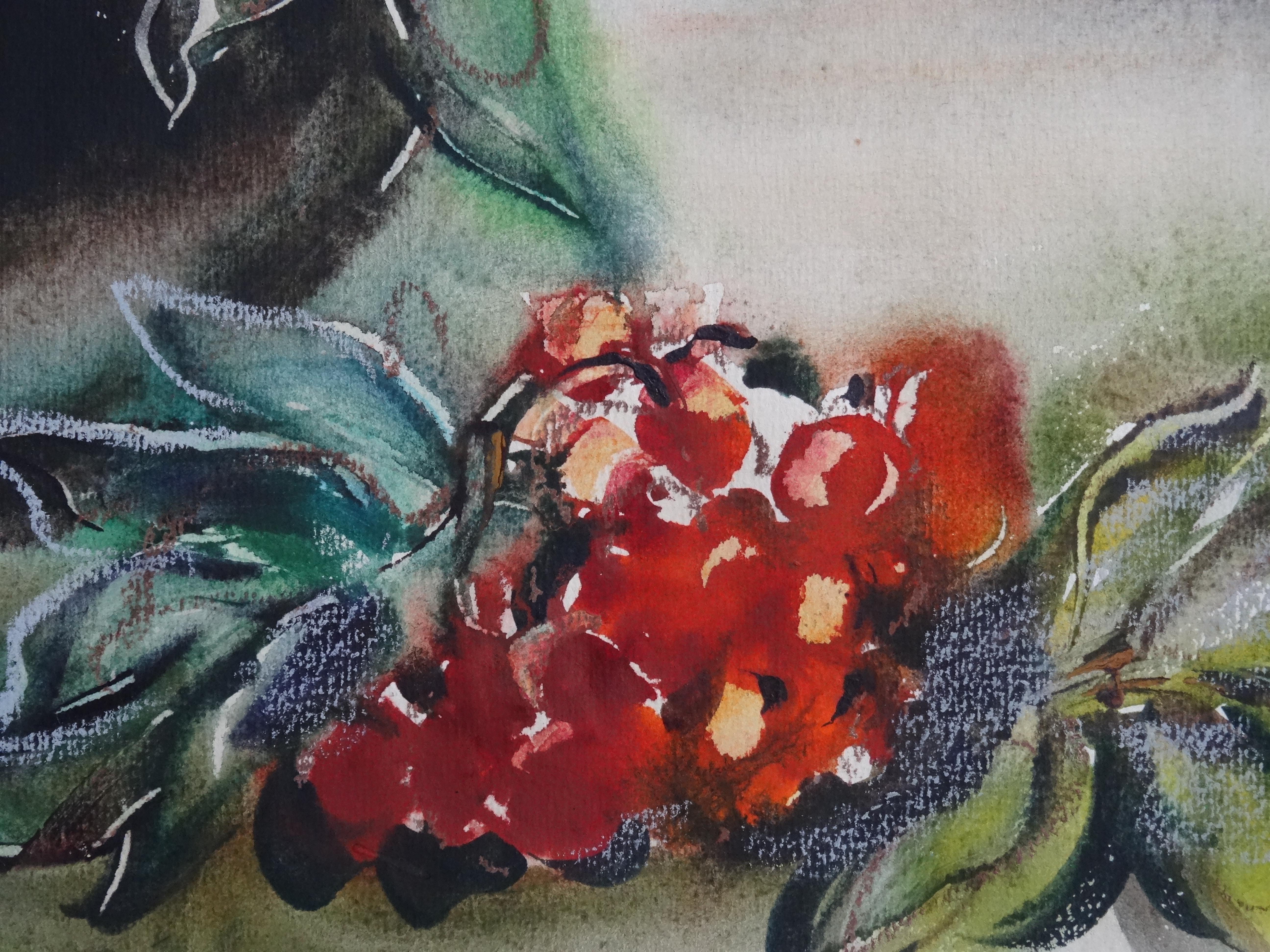 Eberesche. 1989. Papier, Aquarell, 61x70 cm

Dzidra Bauma (1930)

Dzidra Bauma arbeitet in Aquarelltechnik. Sie malt figürliche Kompositionen, Porträts, Landschaften, Blumen und Stillleben. Sie ist eine der produktivsten Aquarellmalerinnen der