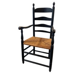 E. 19thc New England Ladder back Chairs