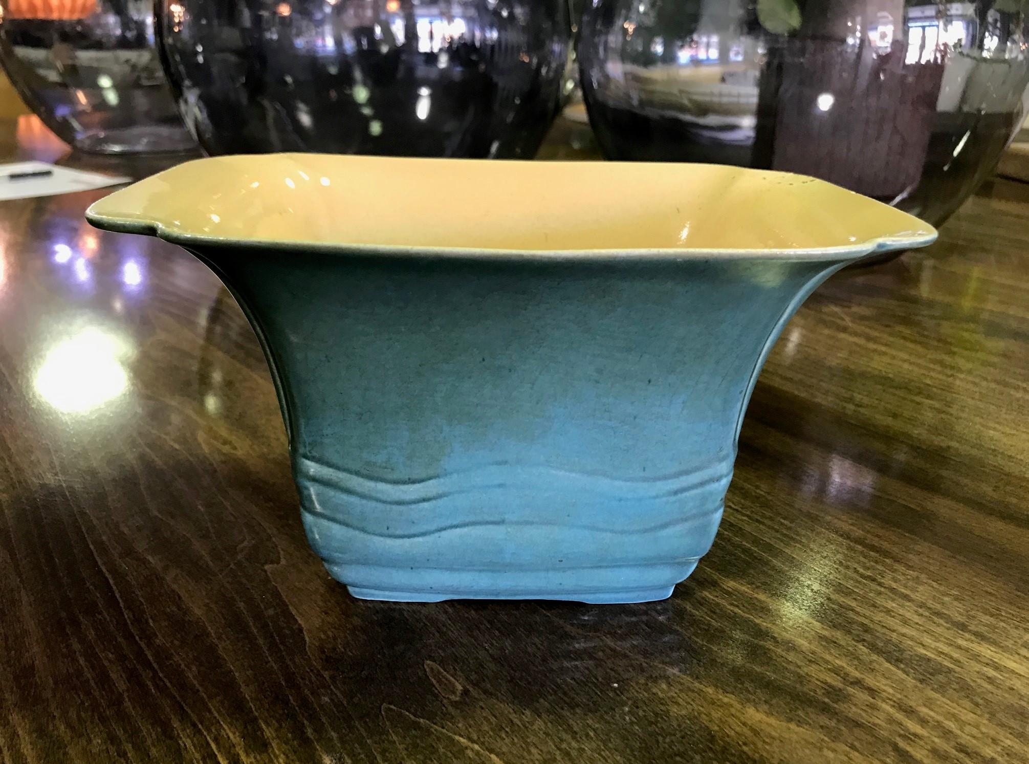 Mid-20th Century E A Batchelder California Pasadena Ceramic Glazed Pottery Bowl, circa 1930s
