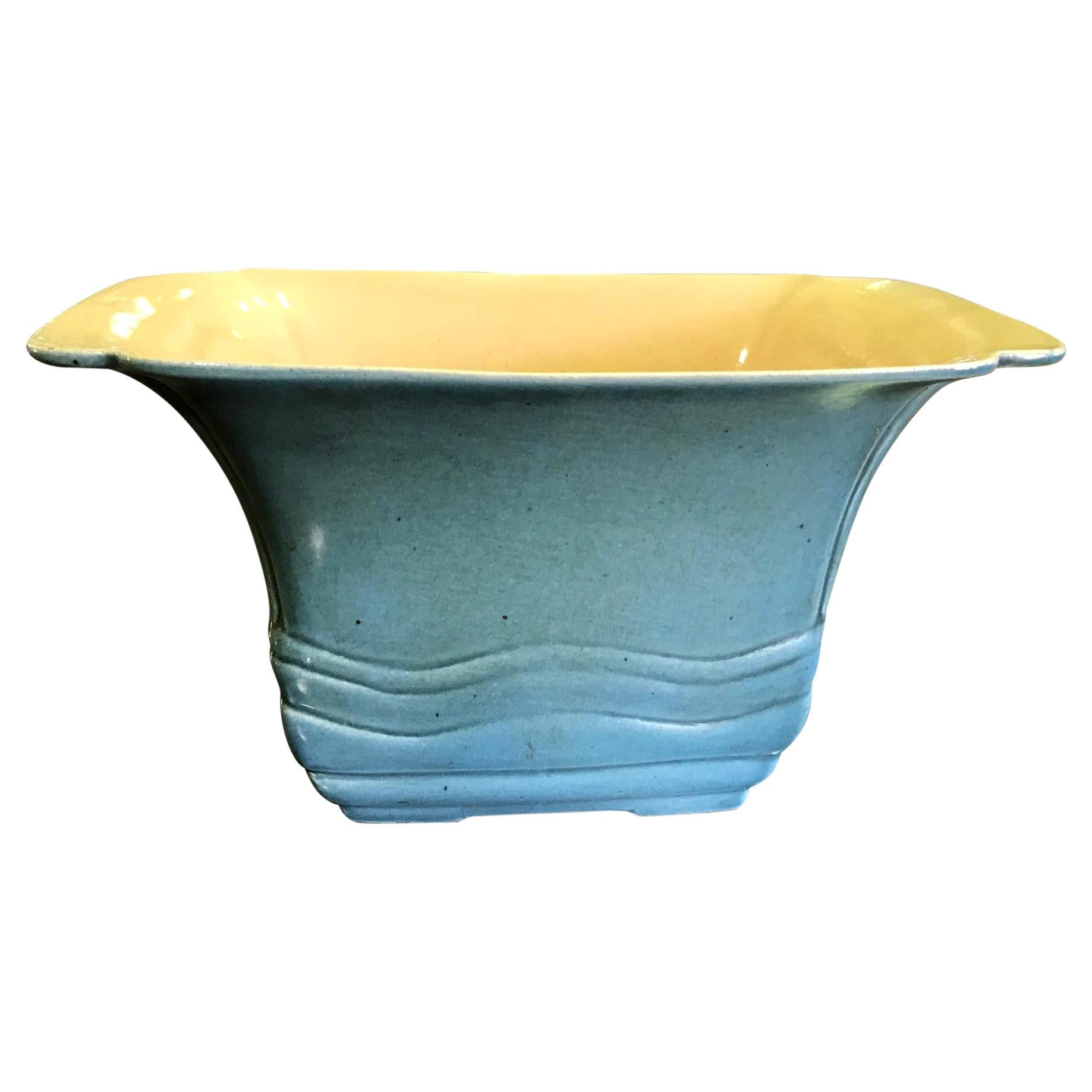 E A Batchelder California Pasadena Ceramic Glazed Pottery Bowl, circa 1930s