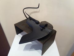 Pez manta Original  unic contemporary iron sculpture