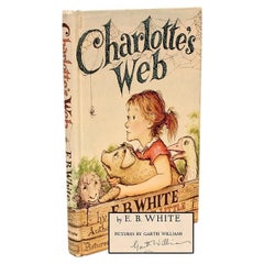 E. B. White, Charlotte's Web, Signed and Inscribed by The Illustratior