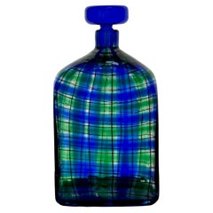 E. BAROVIER für C.DIOR , Flacon Méplat "Tartan"